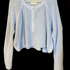 Light Blue Knit Sweater